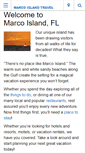 Mobile Screenshot of marcoislandtravelguide.com